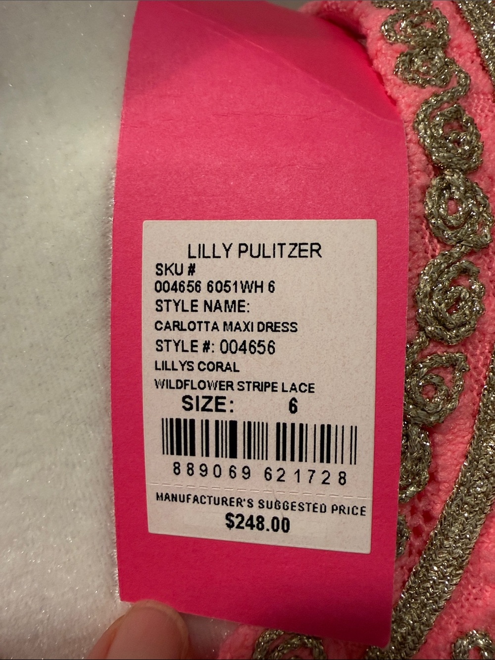 NWT Lilly Pulitzer Carlotta Maxi Dress - Picture 2 of 8